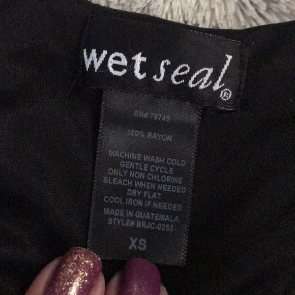 Aztec floral peplum tank top XS purple fuchsia racer back flown rayon wet seal - Picture 2 of 6